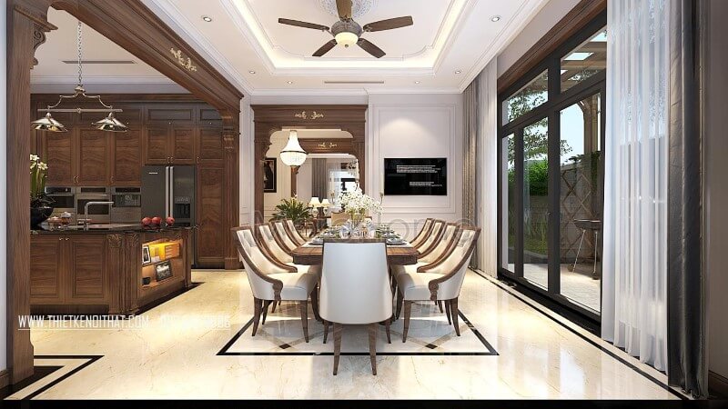 bàn ghế ăn gỗ óc chó