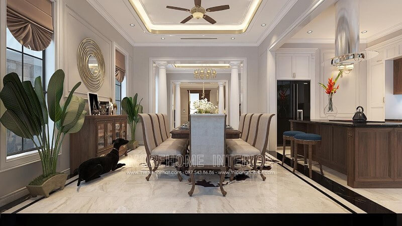 bàn ghế ăn gỗ óc chó