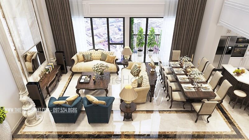 Mẫu sofa gỗ óc chó cao cấp