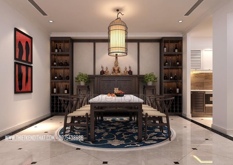 Tủ thờ gỗ óc chó đẹp cho nahf chung cư, nhà phố, biệt thự