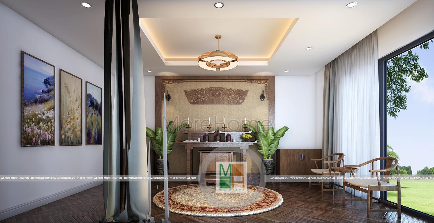 Tủ thờ gỗ óc chó đẹp cho nahf chung cư, nhà phố, biệt thự