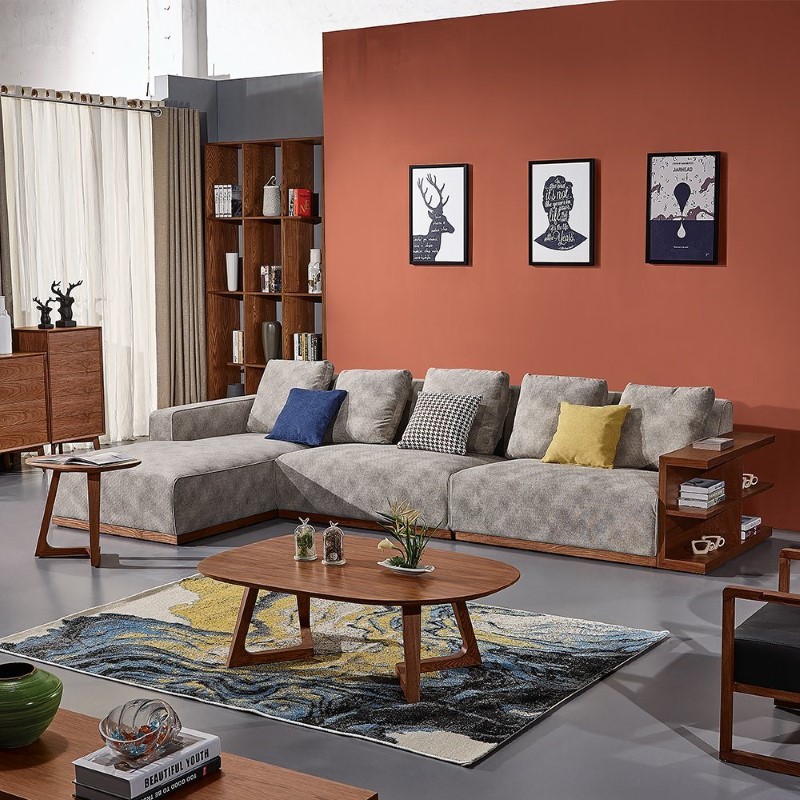 Sofa gỗ Bắc Âu