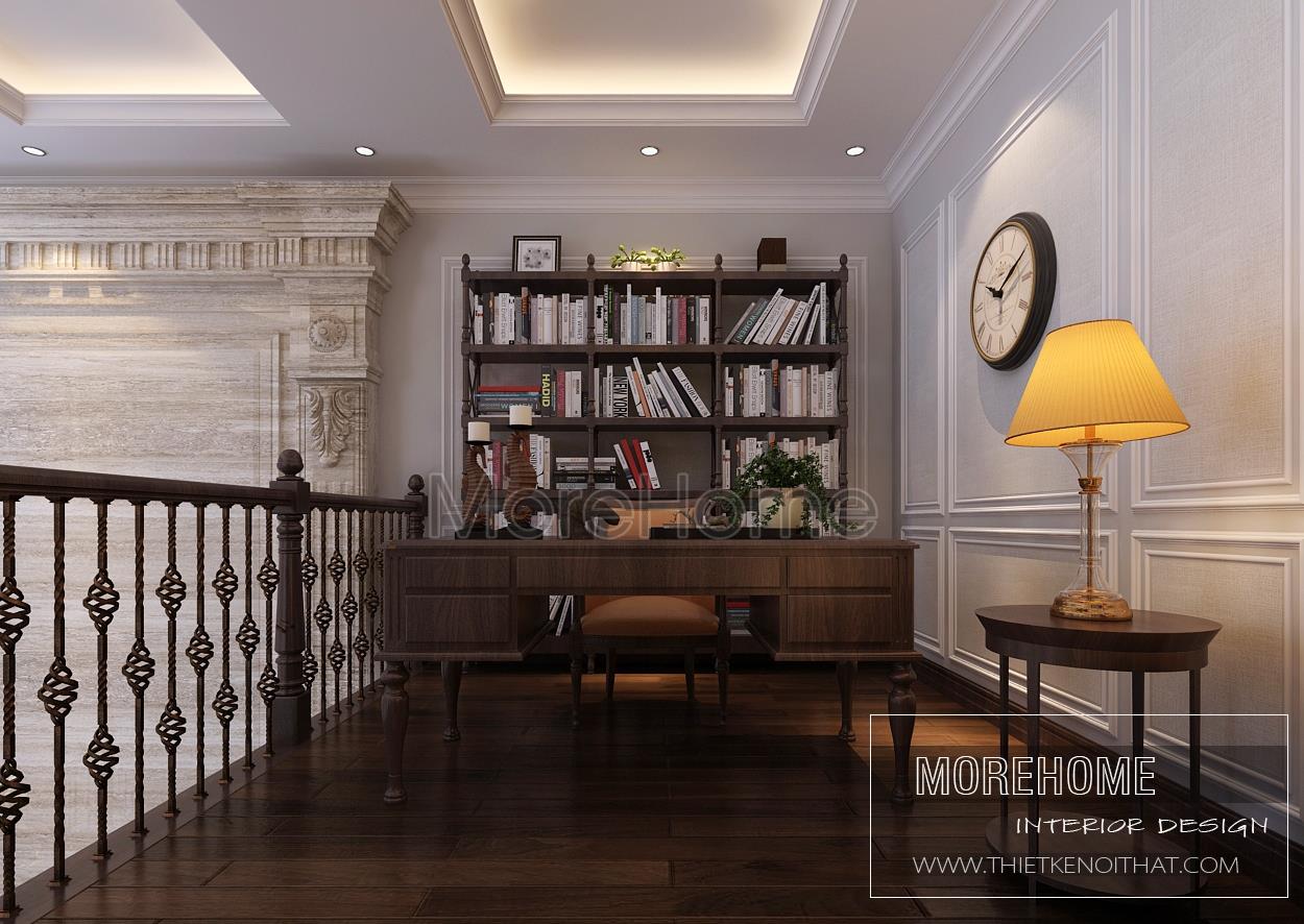 Những mẫu bàn làm việc gỗ óc chó đẹp mắt và lý do lựa chọn Morehome