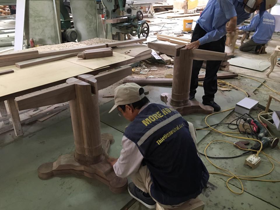 Đơn vị thiết kế thi công nội thất gỗ óc chó uy tín tại Hà Nội Đơn vị thiết kế thi công nội thất gỗ óc chó uy tín tại Hà Nội